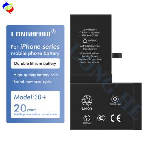 China Black Mobile Phone Battery for iPhone 5 5s 6 6s 6plus 6splus 7p 8 Plus X XR XS Max 100% Life wholesale