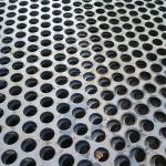 JIS Stainless Steel Perforated Plate 304 316 Round Hole Metal Sheet 1000mm