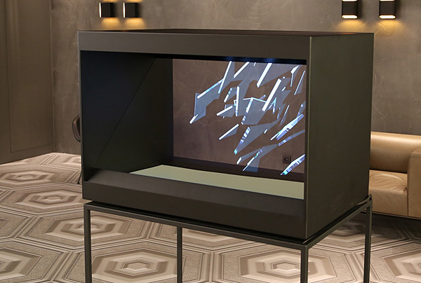 High Definition Holocube 19"/ 3d holographic display box for Retail , Hotels
