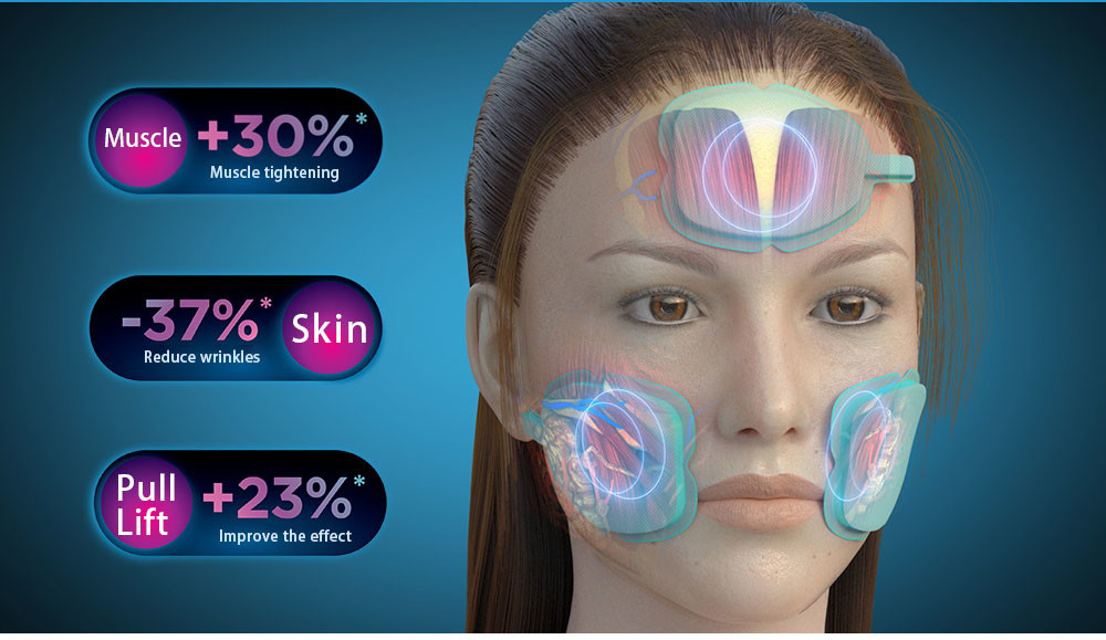 EM-Face RF Wrinkle Removal Face Lifting Tighten Slim face machine Non-invasive Weight loss Machine For Salon