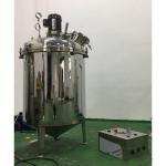 Flange Mount Tank Mixer Reactor 350 Liter Vacuum Massage Oil Tank