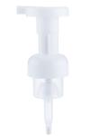 External Spring Flower Shape Foam Pump , Hand Cream Pump Dispenser 40mm