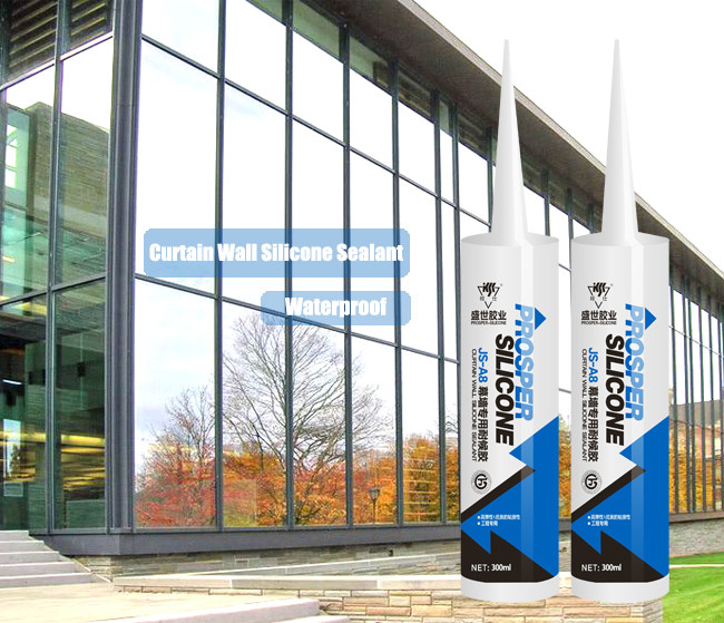 Stable Flexible Silicone Weatherproofing Sealant , Granite Silicone Sealant OEM Label