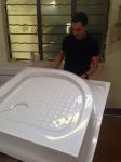 acrylic shower tray