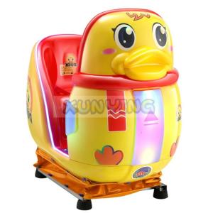 China Mesin Coin Operated Kiddie Ride Little Duck Swing Machine 30KG wholesale