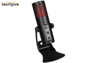 China USB recording microphone Plug and Play Song recording Quick Mute for music wholesale