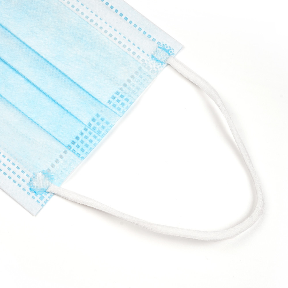 CE Waterproof And Dustproof Earloop Medical Masks Disposable Surgical 3 Ply Medical Face Mask