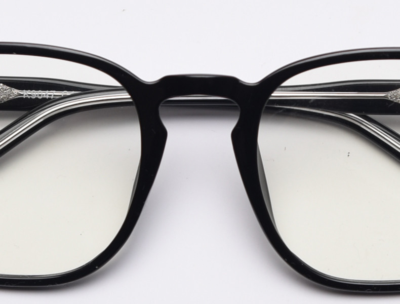OEM/ODM Simple TR90 Material Glasses Square Computer Anti Blue Light Blocking