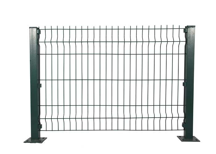 RAL6005 Green V Mesh Fencing PVC Coated 3M Outdoor Security Fence