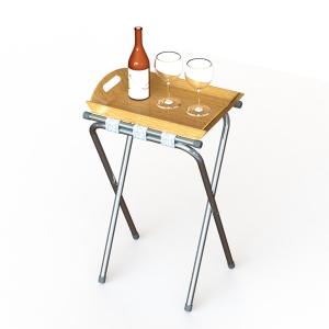 China High Powder Coating Foldable Hotel Display Stand With Black Nylon Webbing wholesale