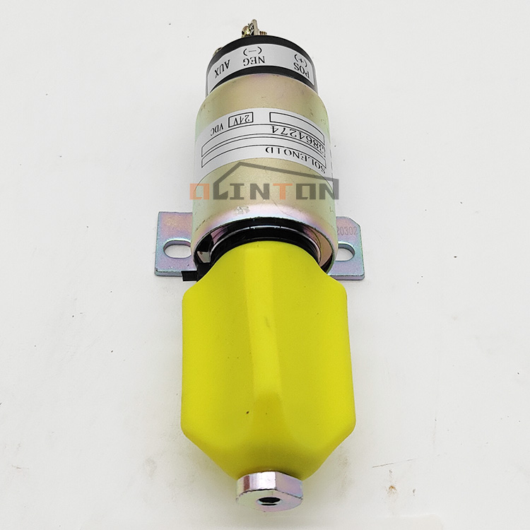 Excavator 3064 3066 3864274 24V Voltage Copper Core Solenoid for Construction Works