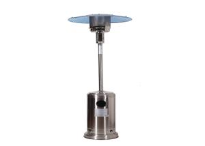 China Stainless steel silver flexible propane gas electric small infrared space heater wholesale
