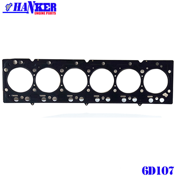 6754-11-1181 6D107 Engine Head Gasket , Overhaul Full Gasket Set 6754-K1-9901