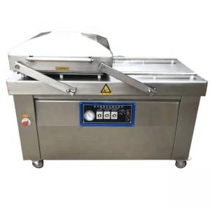 China Double Chamber Automatic Packing Machine Vacuum Sealing Machine For Seafood on sale