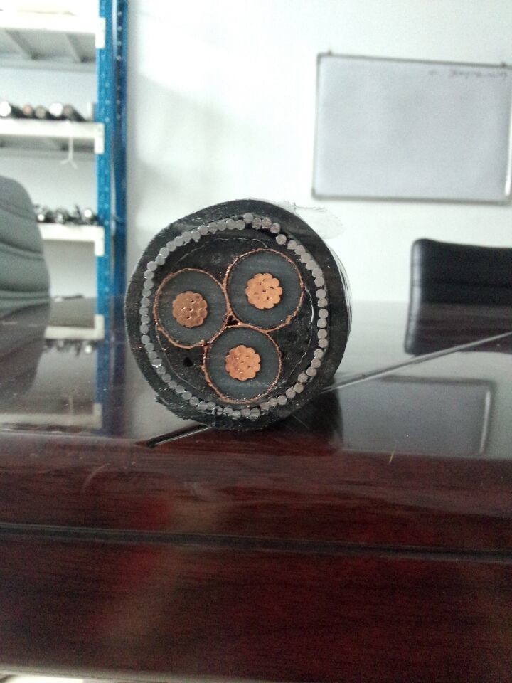 33KV One Core Submarine Power Cable 240mm2 Copper Power Cable PVC Sheath