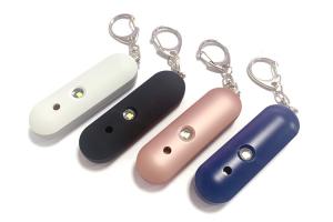 China Self Defense 130DB Safety Alarm Keychain With LED Flashlights wholesale
