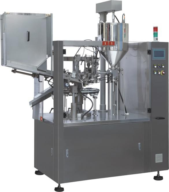 Automatic Continuous End Sealing Machine for Ointment Hand Cream Toothpaste Cans Custom Packaging Filling Machine