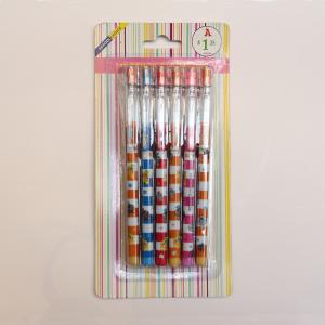 China Standard Non-Sharpening Pencil 9 leads for kids with blister card wholesale