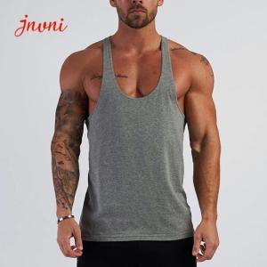 China 95% Cotton Mens Sleeveless T Shirt Regular Fit Casual Sportwear wholesale