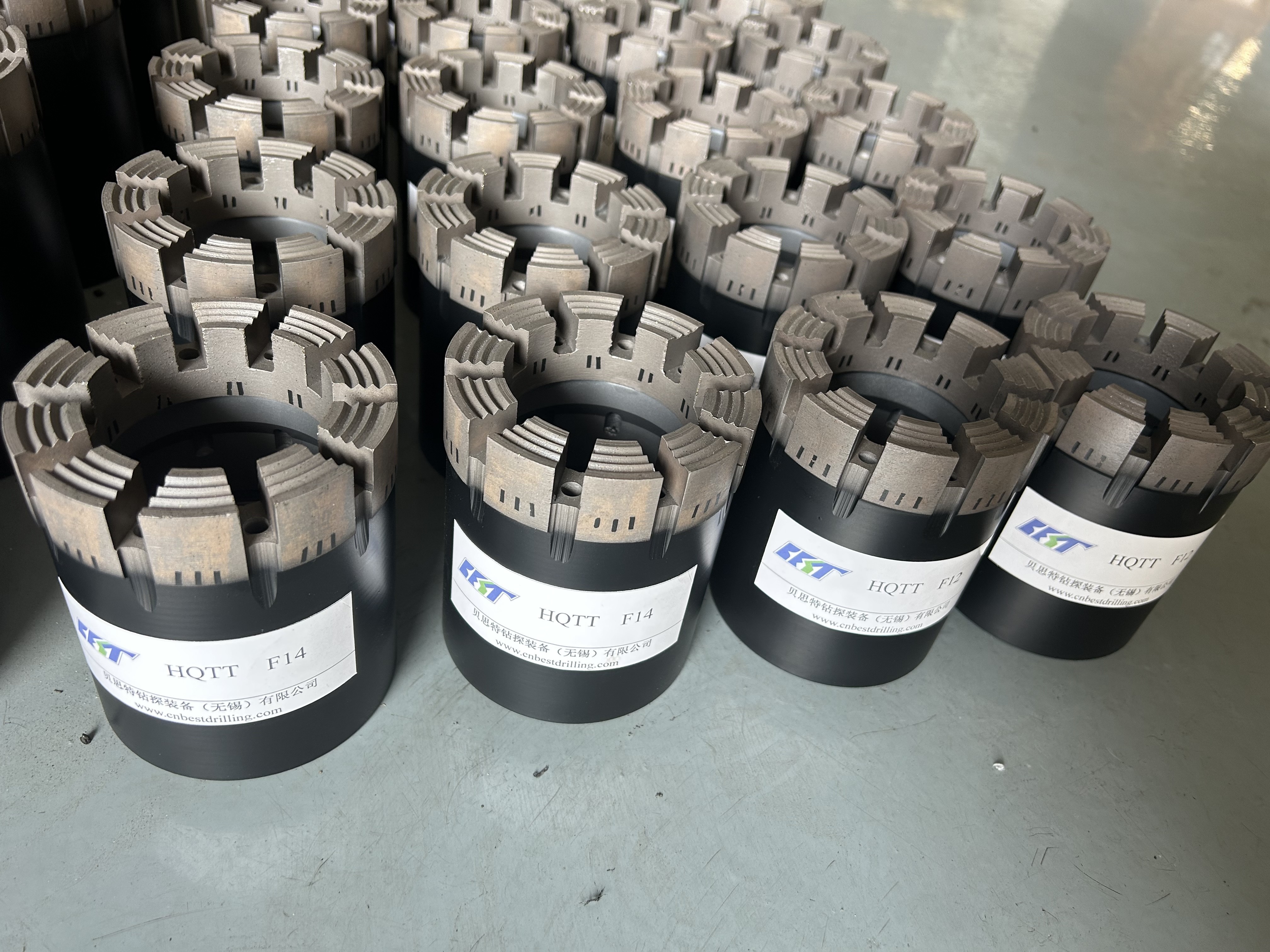 12mm HQ3 HQTT Impregnated Diamond Core Bit Surface Mine Hard Formation Drilling