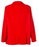 2020 Red Color Ladies Formal Blazers Winter Blazer Jacket Turn Down Collar