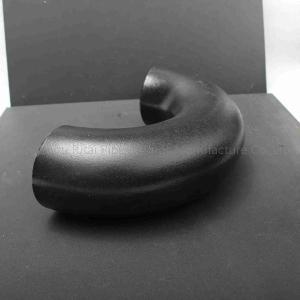 China ASME B16.9 Schedule 40 Black Pipe Fittings A234 Long Radius 180 Degree Elbow wholesale
