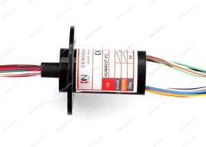 China Aluminum Alloy IP40 Capsule Slip Ring On Serial Communication wholesale