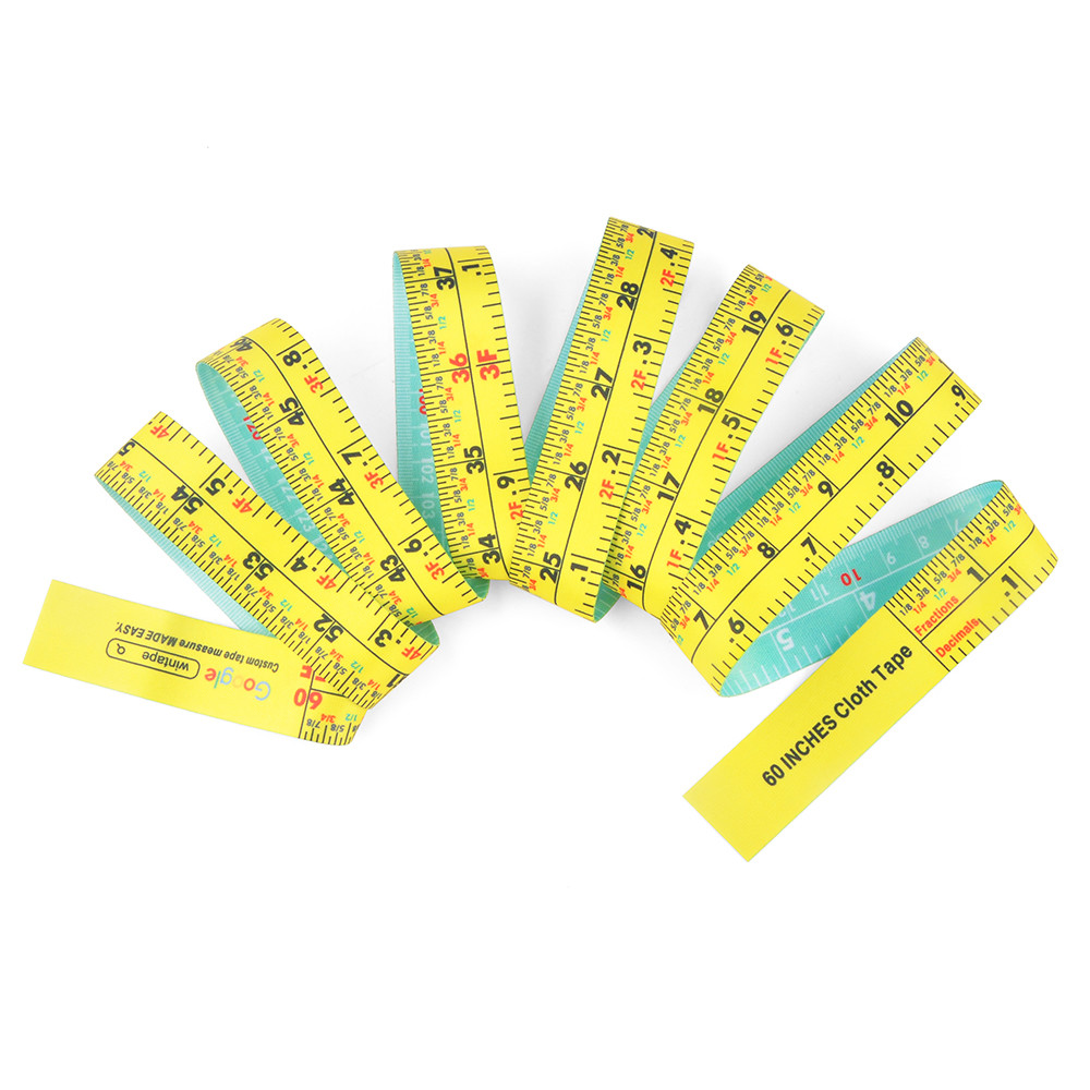 Light Green Tape Measuring Tool For Personal Trainer To Trace Fitness Progress Safe Material Easy To Read