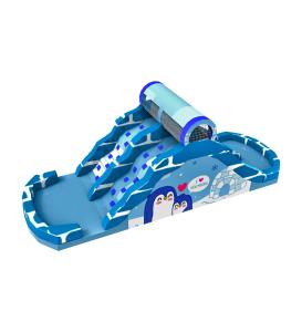 China Outdoor Inflatable Penguin Slide For Fun Park Playground wholesale