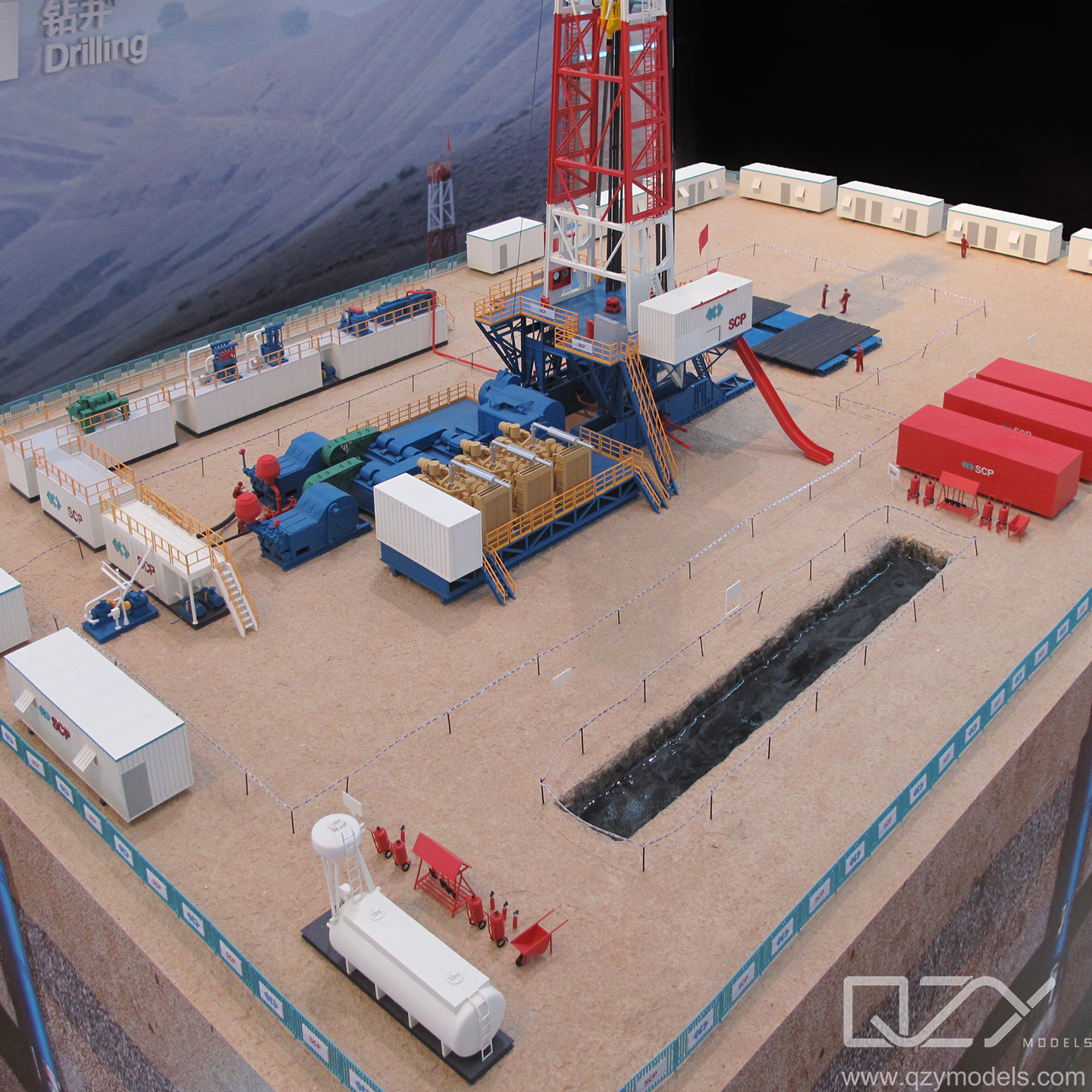 1/50 Oil Drilling Equipment Model with Long-Lasting Durability and Reliability