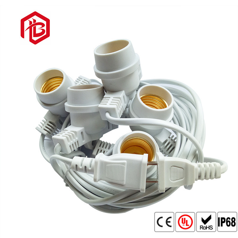 Energy Saving E27 Lamp Holder Waterproof Screw Underground Cable Connector