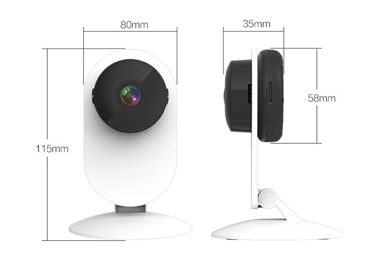 360 Degree Wifi Mini Security Camera 1080p Full Hd Tuya APP Control
