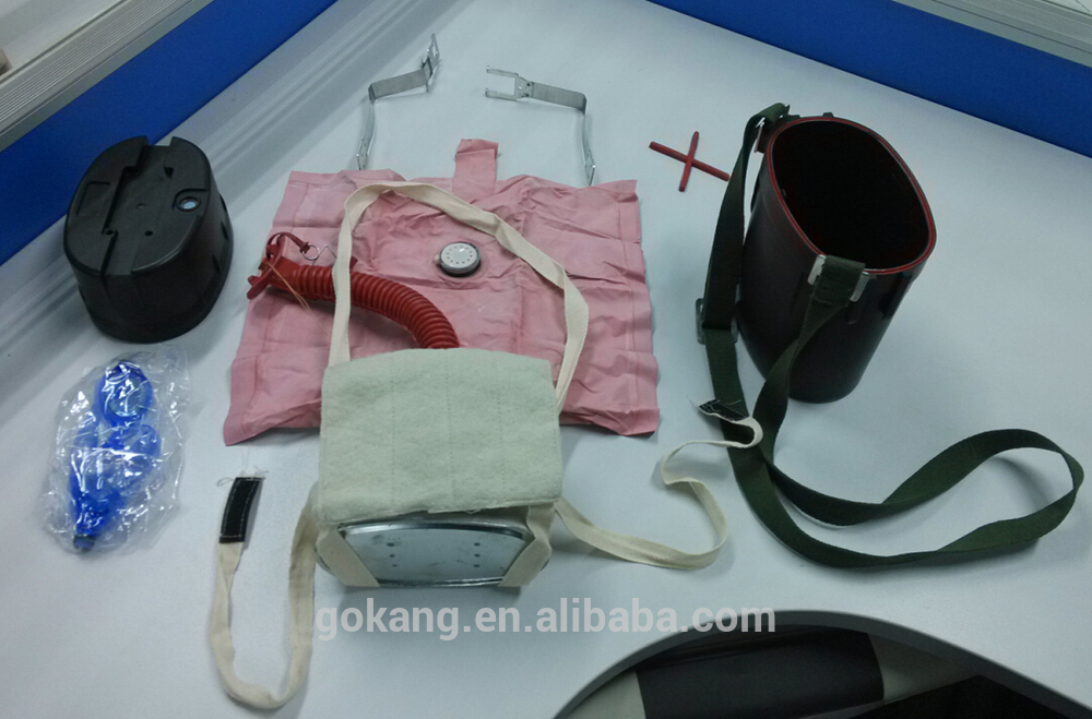 CE certification ks60 mining self rescuer, underground miners self rescuer, safety chemical respirator