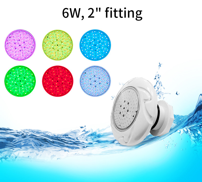ISO9001 12V Inground Concrete Pool Light Anticorrosive Switch Control
