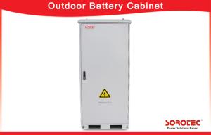 China IP55 Waterproof Solar Battery Cabinet / Outdoor Equipment Cabinet Saving Energy wholesale