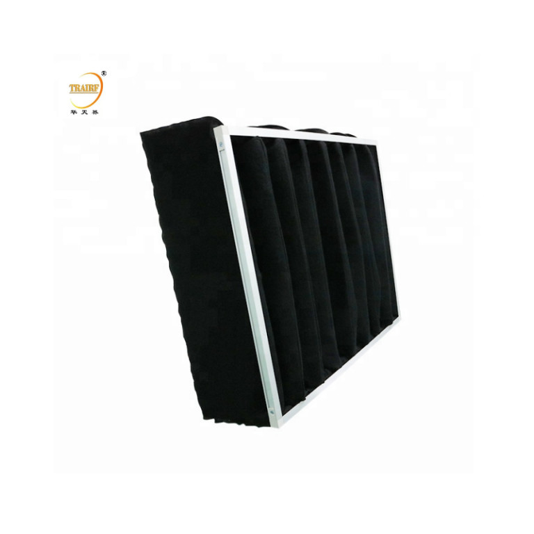 Pocket Medium Efficient Activated Carbon Bag Filter for Odor Remover