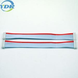 China 1.25mm Rainbow Flat Ribbon Cable 51021 10 Pin Terminal Wire Harnesses Assembly wholesale