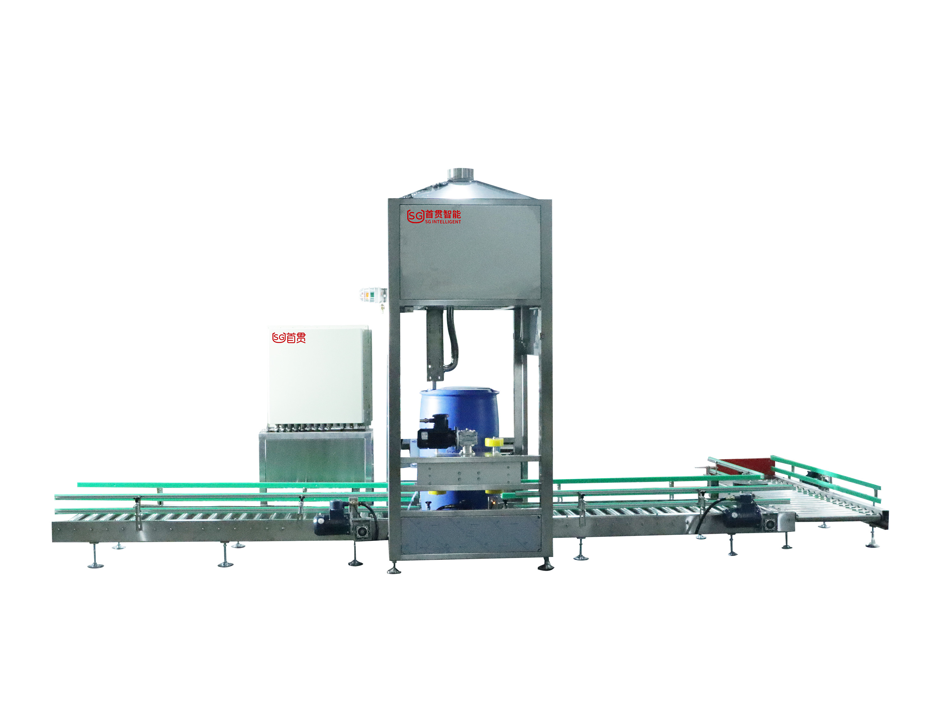 Automatic White Auto Liquid Tube Ibc Filling Machine