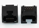 Black 1000 Base T RJ45 Modular Jack MJ3288-B011-HRN1