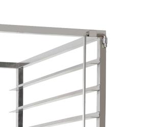 China Fifteen Shelves 460x610x1780mm Stainless Steel Trolly wholesale