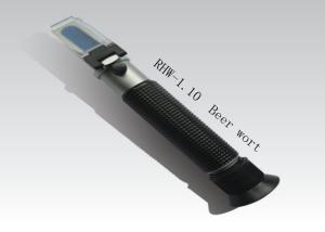 China Beer Wort Alcohol Refractometer Tool , Beer Brewing Refractometer 0.25kg Weight wholesale