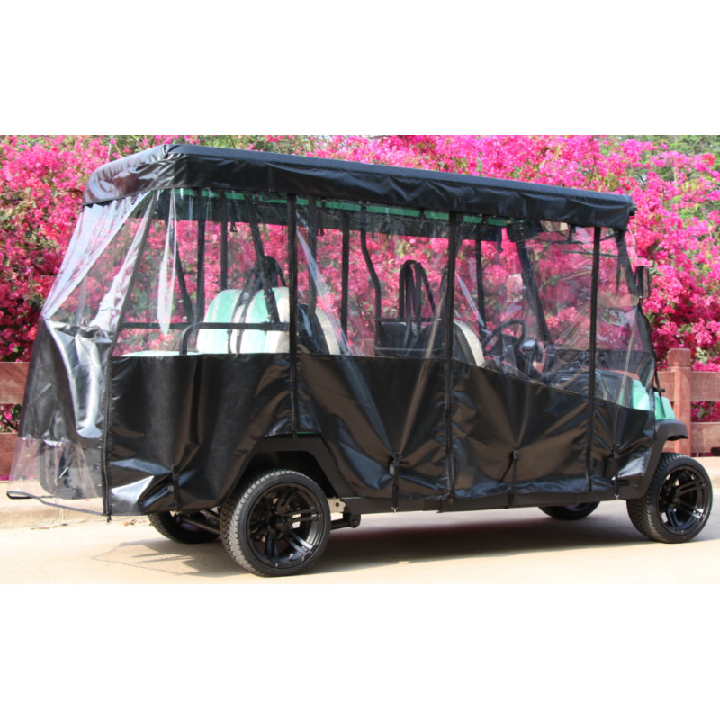 6 Passenger Golf Cart Enclosure Rain Cover Driving Golf Buggy