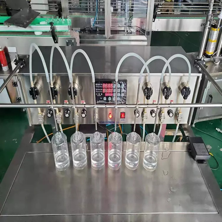 40-80B/M 60W Perfume Production Equipment SUS303 With 4 Heads