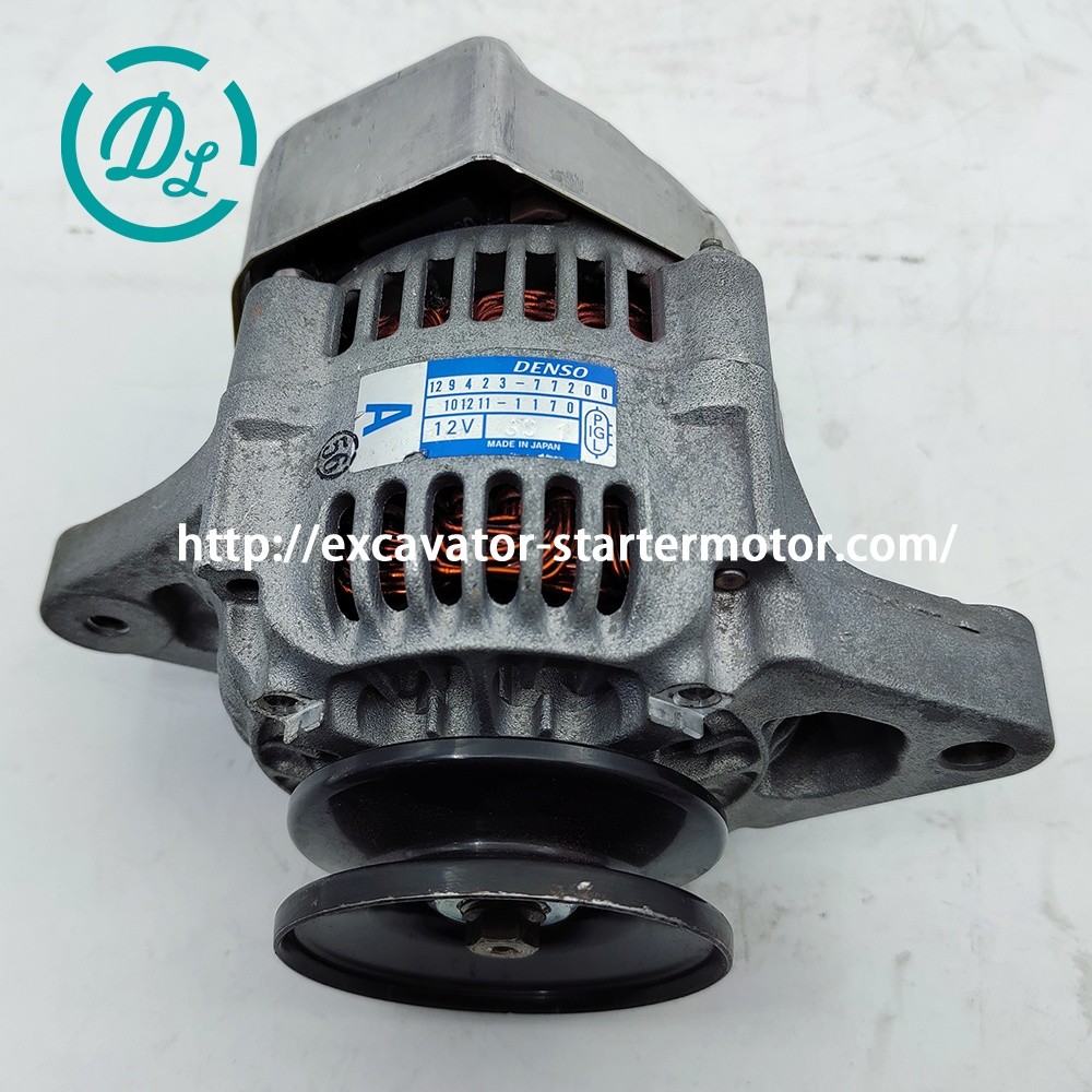 Excavator Alternator 12V 40A 129423-77200 101211-1170 3TNV88 Engine