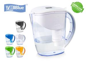China Anti Oxidant Classic Water Pitcher , Alkaline Water Filter Jug 3.5L High Capacity wholesale