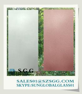 China Sandblasting Acid Etched Glass wholesale