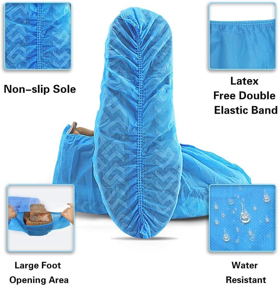 Protective Footwear Disposable Non-Woven PP CPE PE PVC Disposable Shoe Cover
