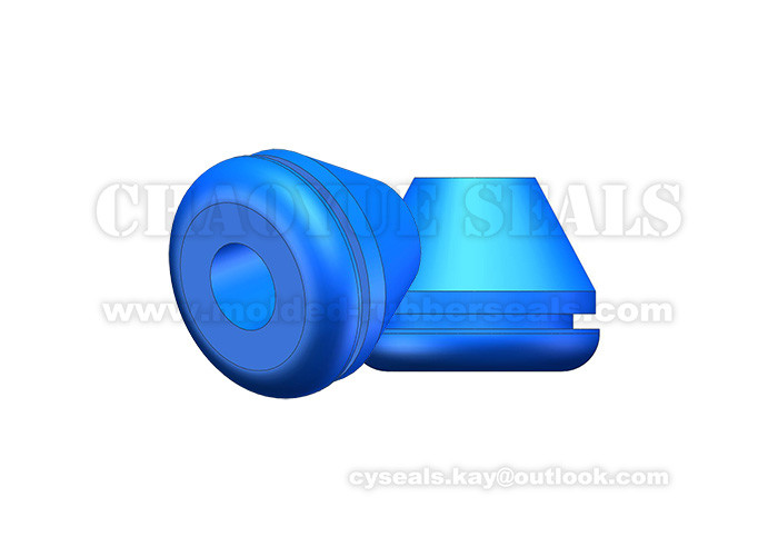 Resistance  To Ozidation Water Vapor and Acid Blue DN 15 mm  EPDM Rubber Grommet Seal