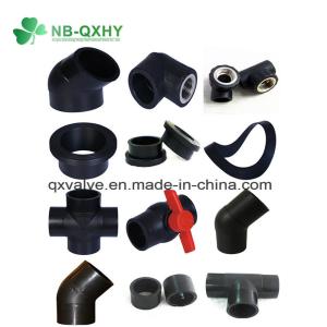 China Black Oxide Finish Butt Fusion 45 Degree Elbow HDPE Pipe Fittings for Water Supply wholesale