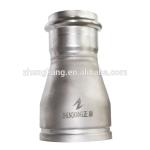 Round Head Stainless Steel Grooved Fittings 304 Ss Flexible Grooved Coupling